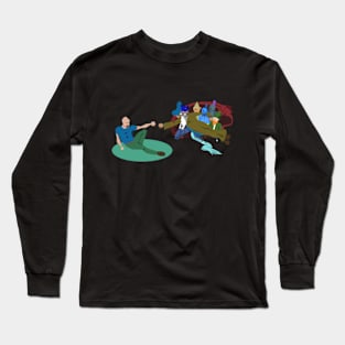 Old School Runescape Blessed Be (No Text) Long Sleeve T-Shirt